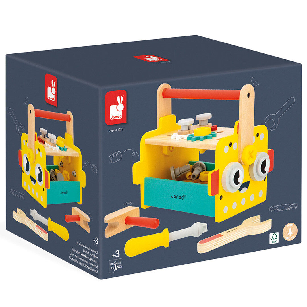 Janod gereedschapskist robot brico'kids