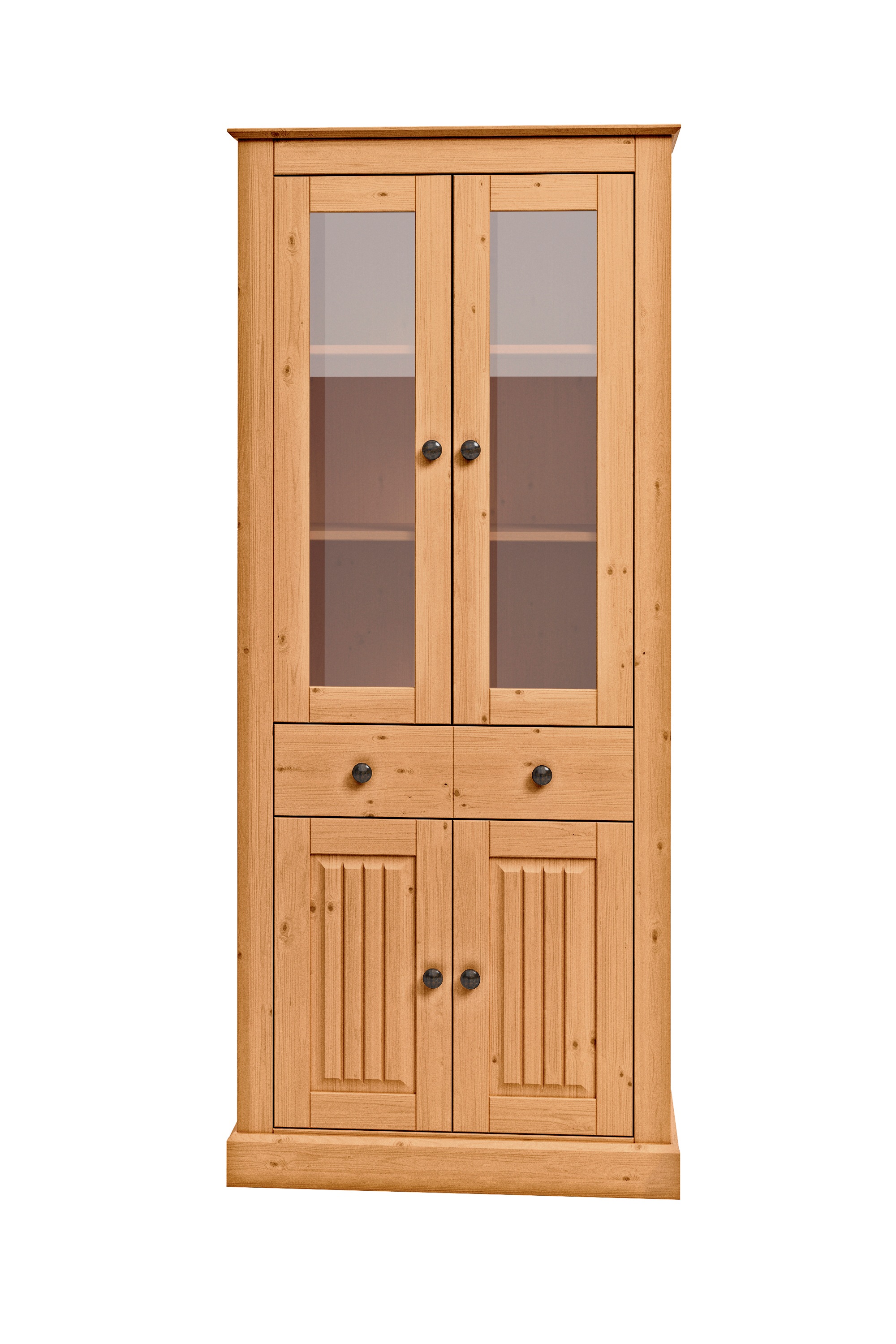 Home affaire Vitrine »Liotta« Mit 2 Glastüren und 1 Schublade