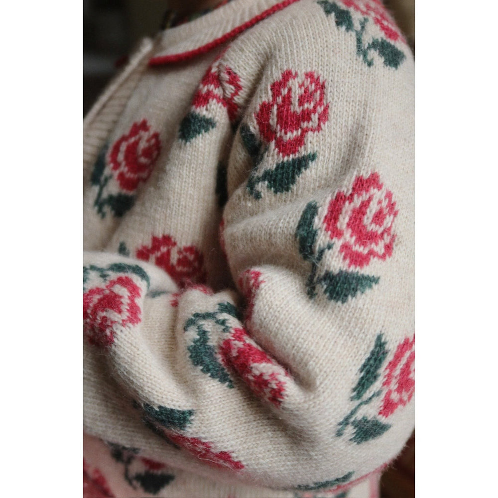 Køb Konges Sløjd Rose Belou Strik Krave Cardigan