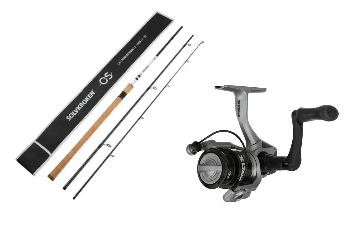 Sølvkroken SIII Os 244cm 7-22g/AbuGarcia Max X 2000