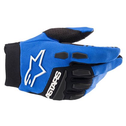 Gants cross Alpinestars YOUTH FULL BORE - Bleu / Noir