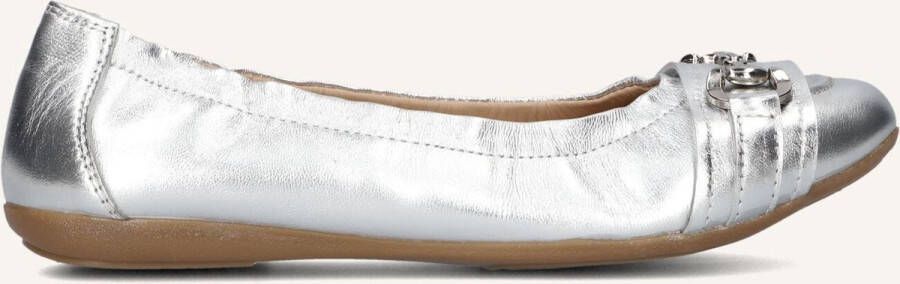 AYANA Ballerina Dames 4936 Maat: 38 Materiaal: Leer Kleur: Zilver