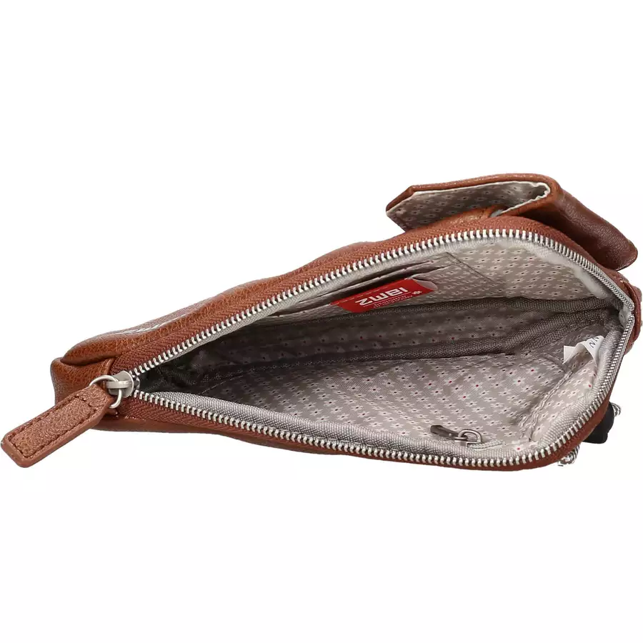 zwei Mademoiselle MP30 - Handytasche 19 cm cognac