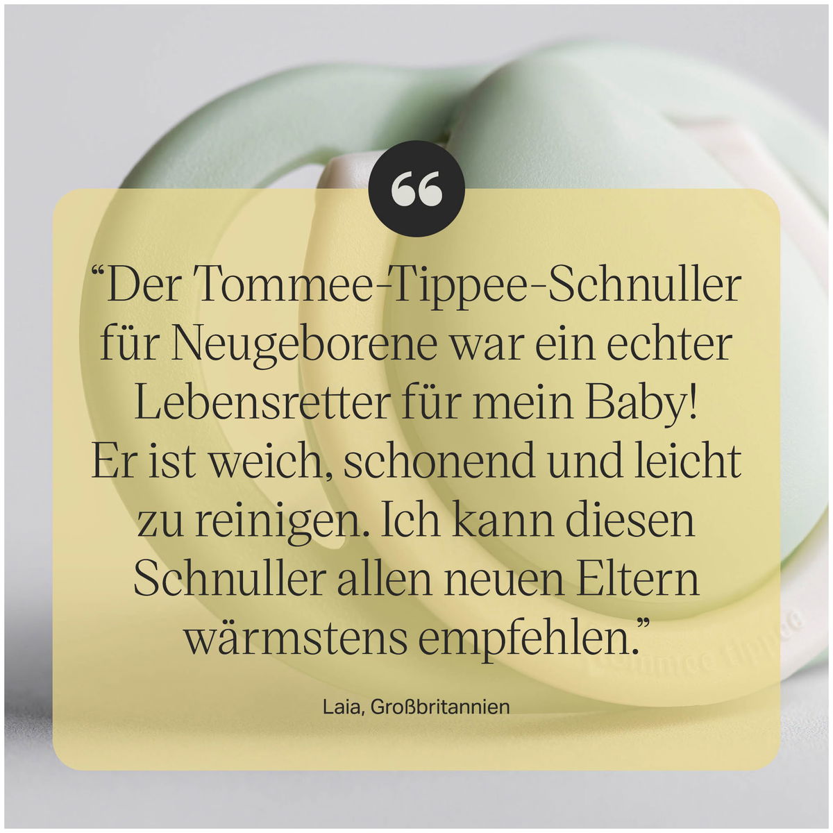Tommee TippeeTommee Tippee   Neugeborenen Schnuller 2er Set