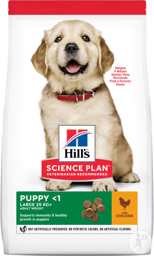 Hill's Science Plan Aliment Pour Chiot De Grande Race Au Poulet 16kg