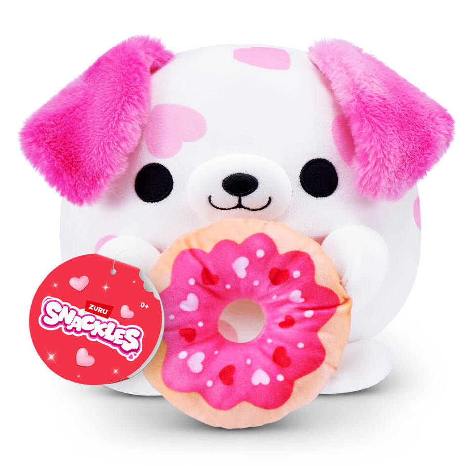 Snackles Valentijn pluchen knuffel - 20 cm