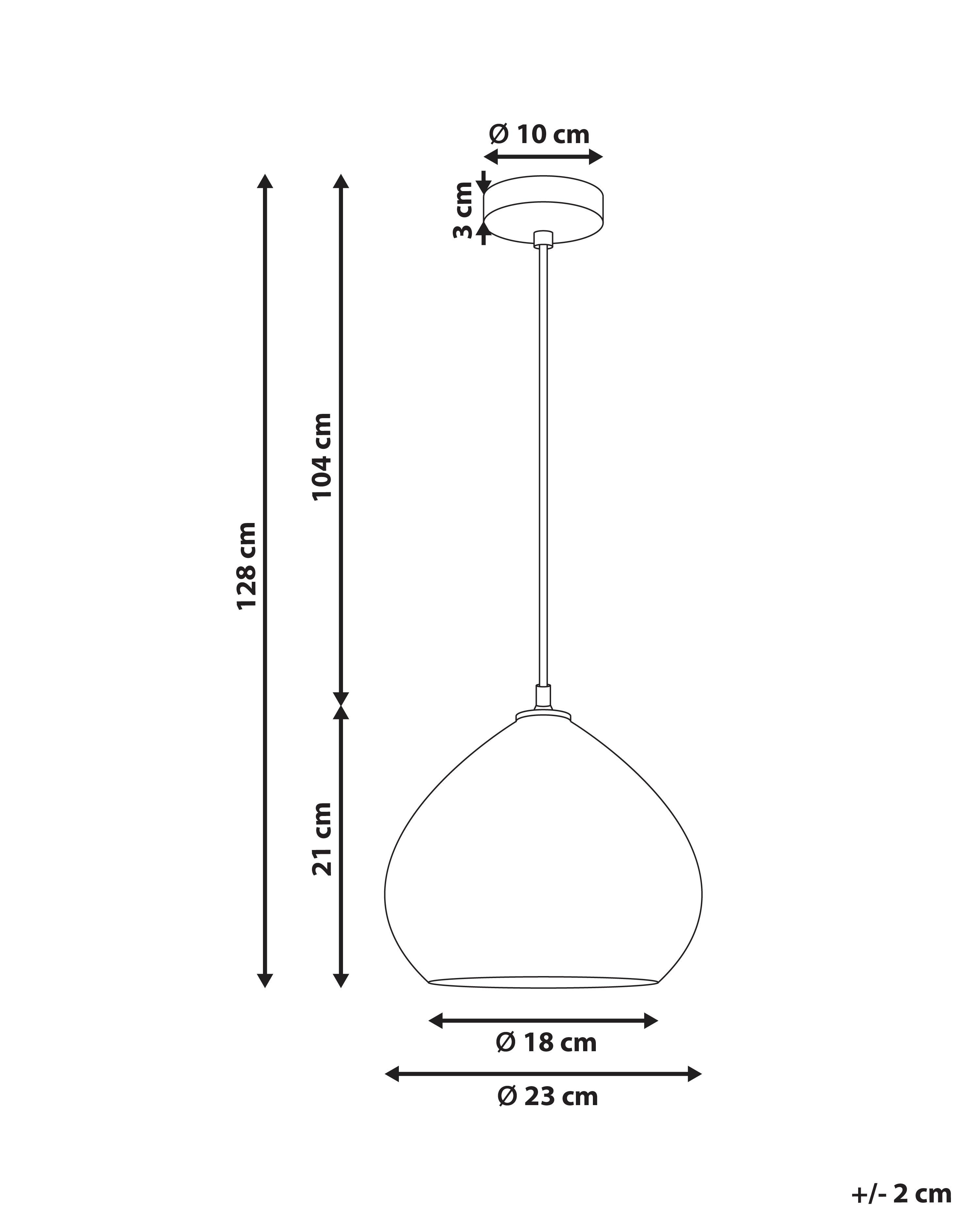 Hanglamp SANYATI Mangohout Donkerbruin