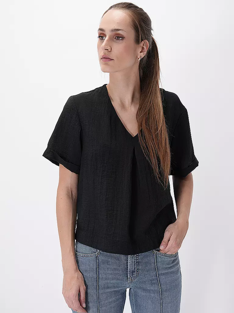 OPUS Blusenshirt FULKA petrol