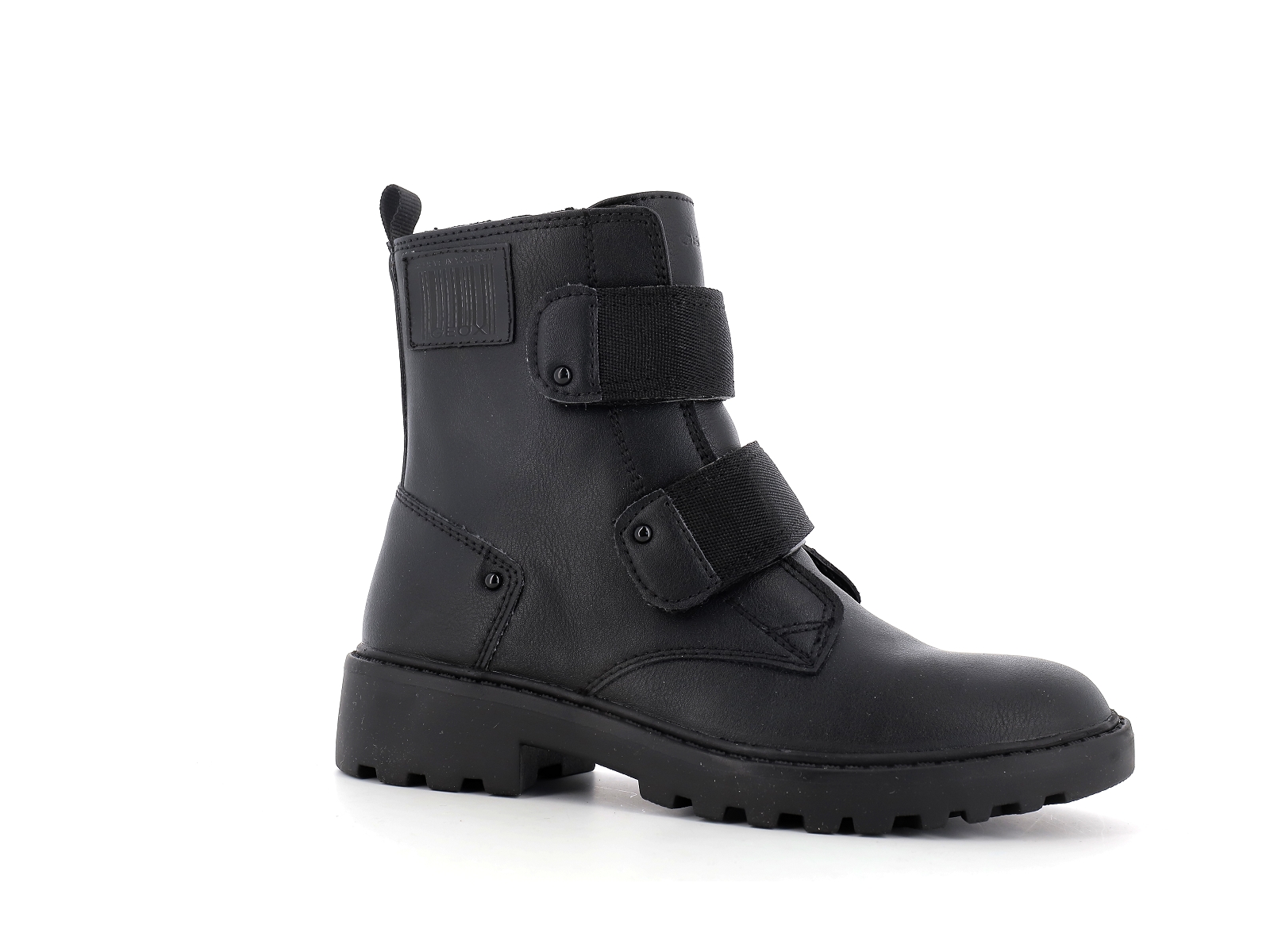 Geox-JR CASEY-J2620A Cuir Noir