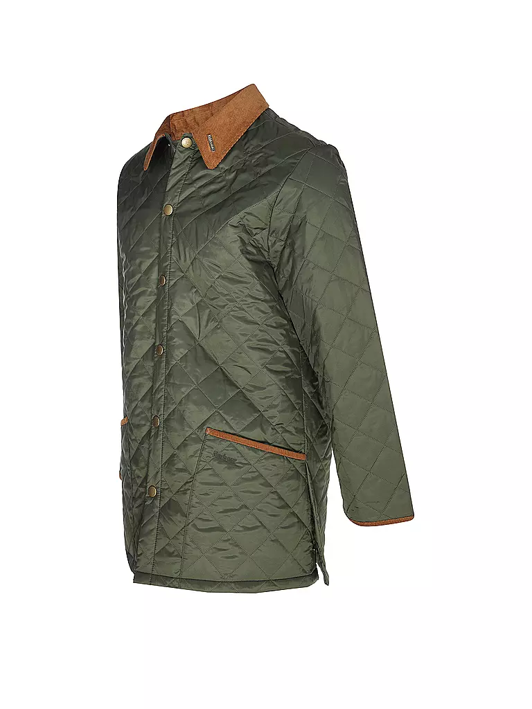 BARBOUR Leichtsteppjacke LIDDESDALE  olive