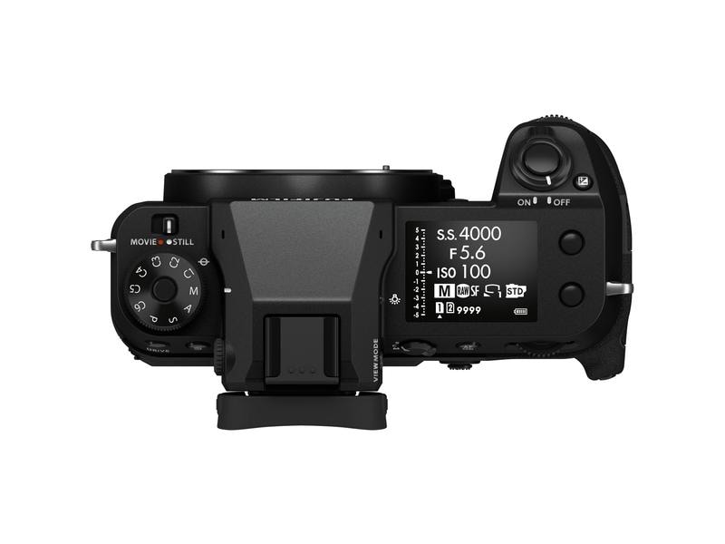 Fujifilm Fotokamera GFX-100S Body Schwarz Portable, mobile Systemkamera mit Mittelformatsensor