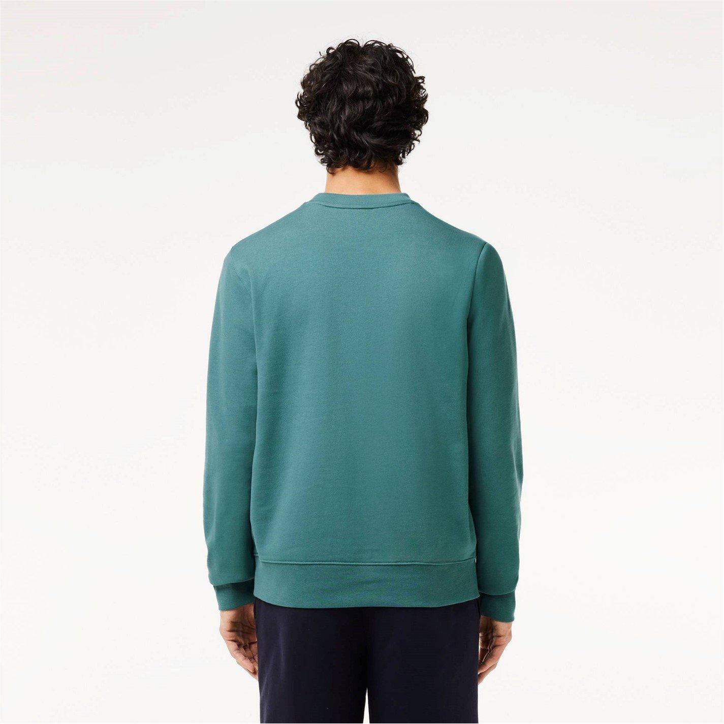 Lacoste Flocked Fleece Sweatshirt