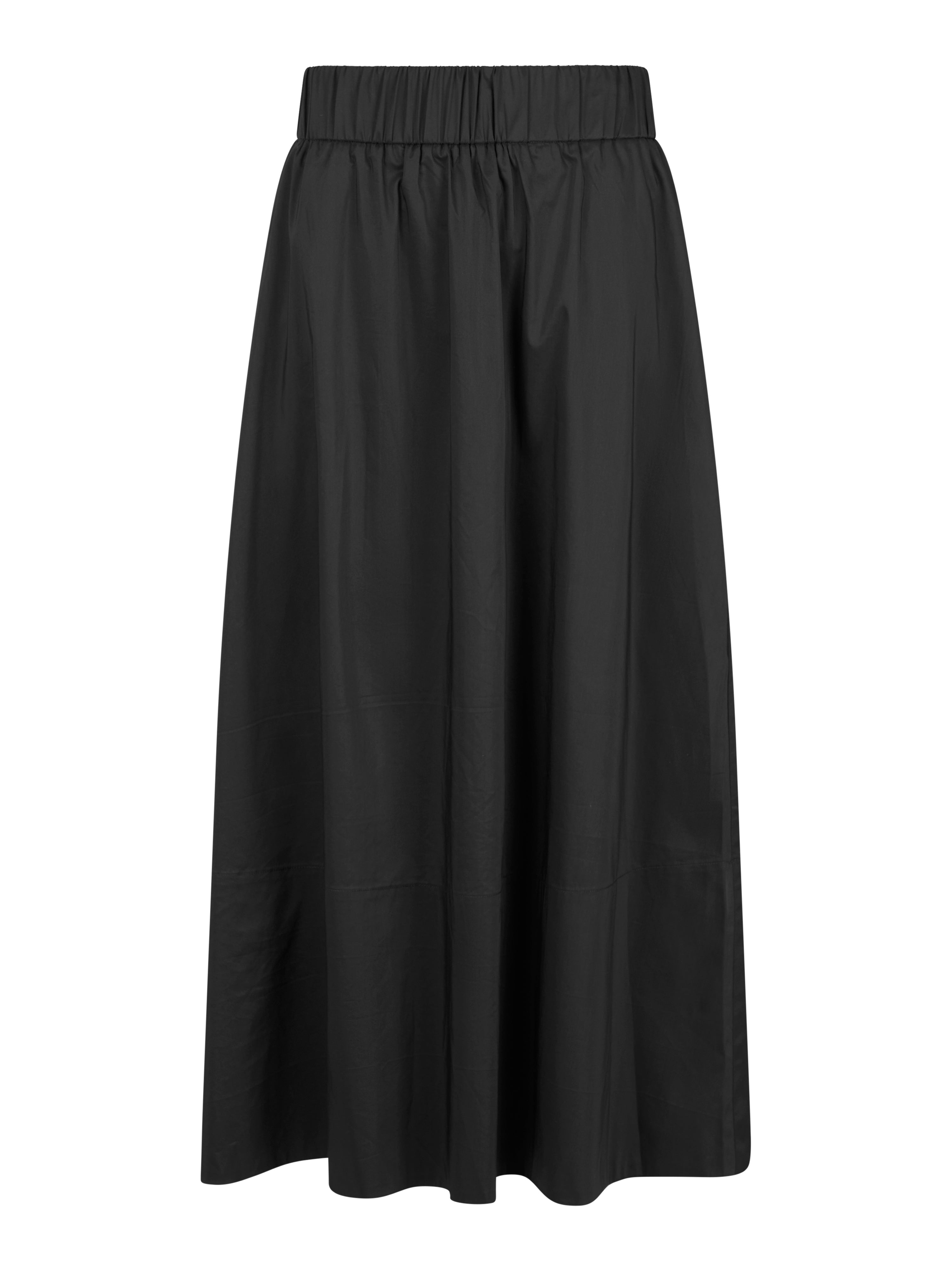 Bahne Studio  Bella Poplin nederdel - sort
