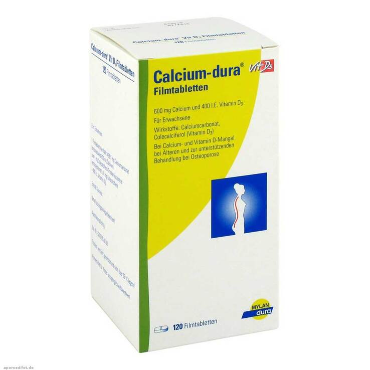 Calcium Dura Vit D3 Filmtabletten, 120 St
