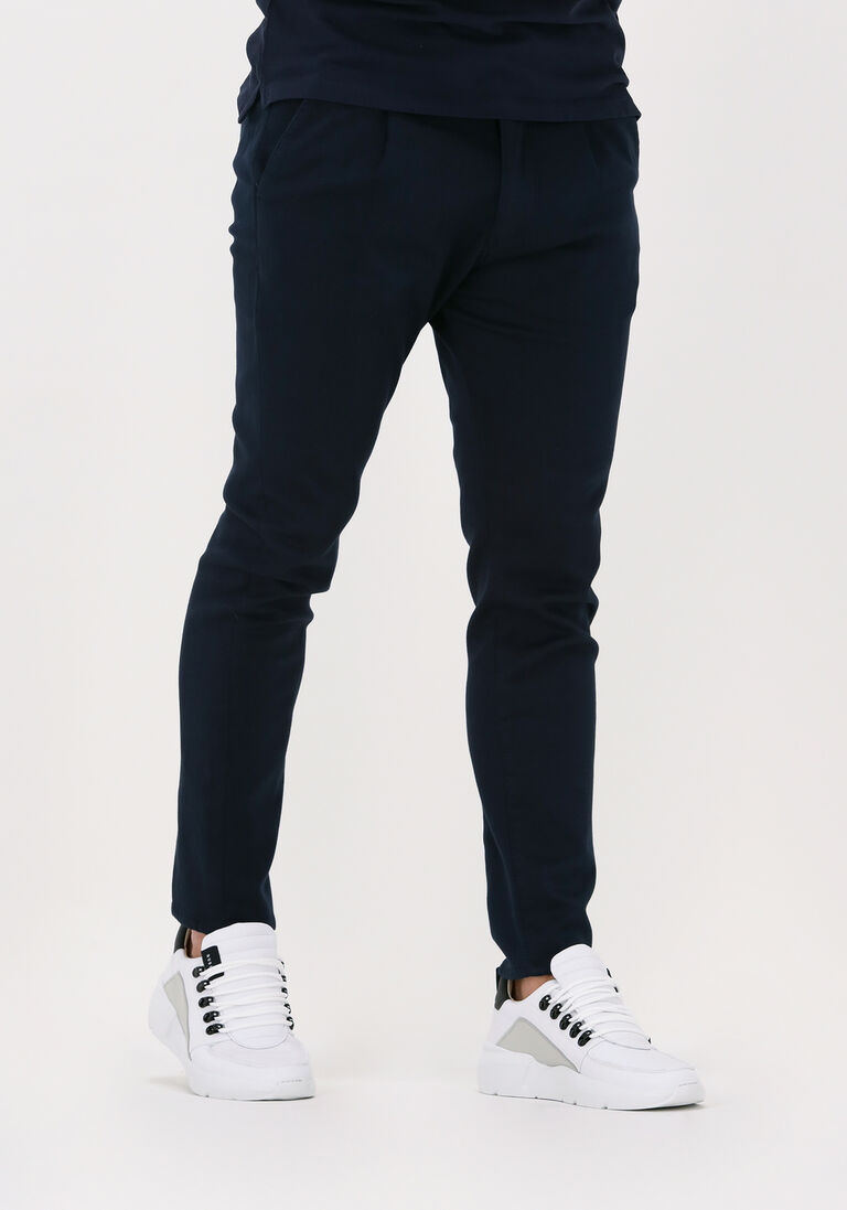 DRYKORN donkerblauwe drykorn pantalon taks 136019