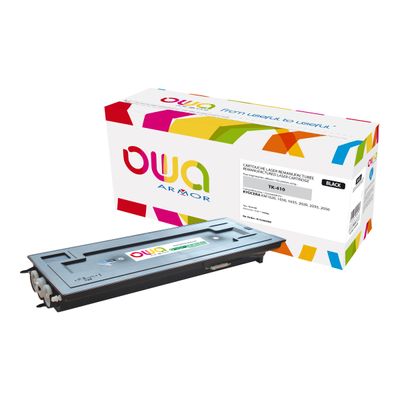 Cartouche laser compatible Kyocera TK-410 - noir - Owa K15206OW