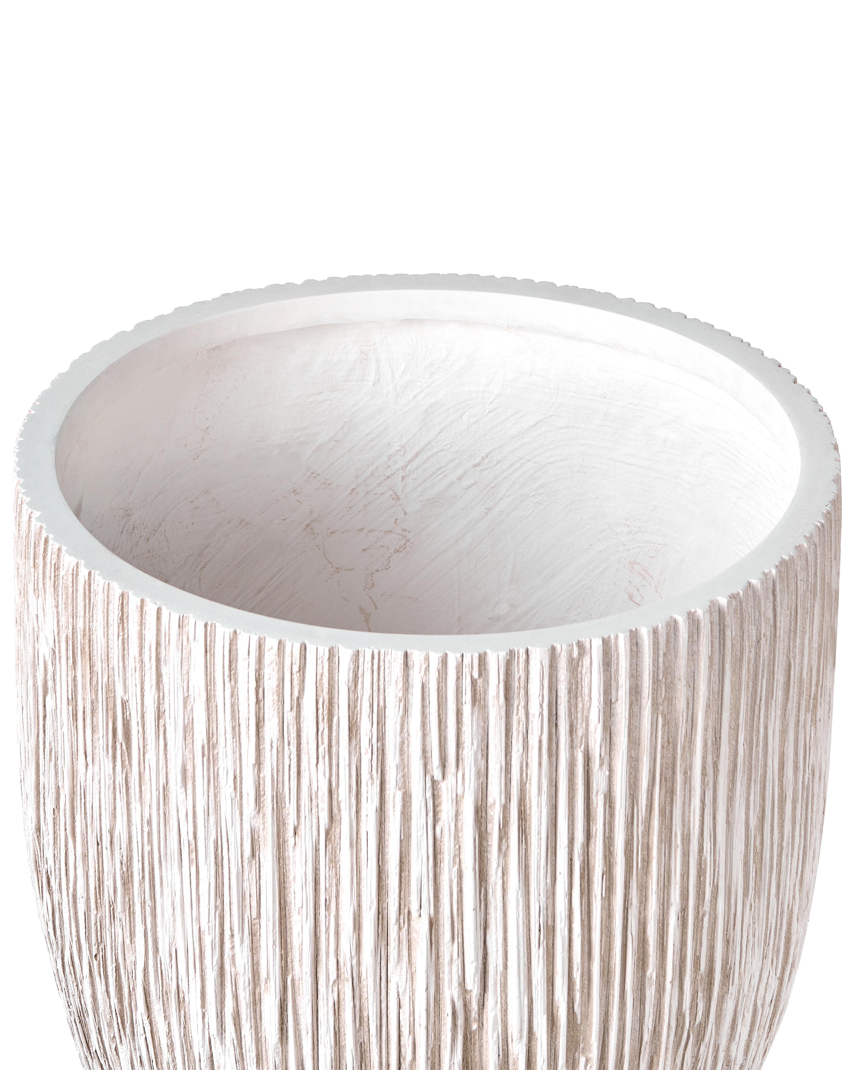 Bloempot HANYUE 42 cm Lichtbeige