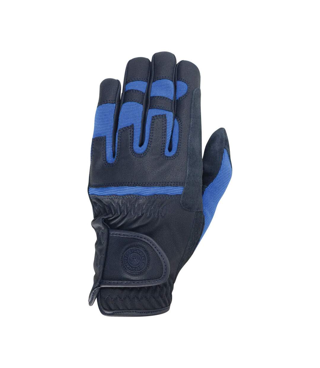 Hy - Gants d'équitation SIGNATURE (Bleu marine) - UTBZ4596