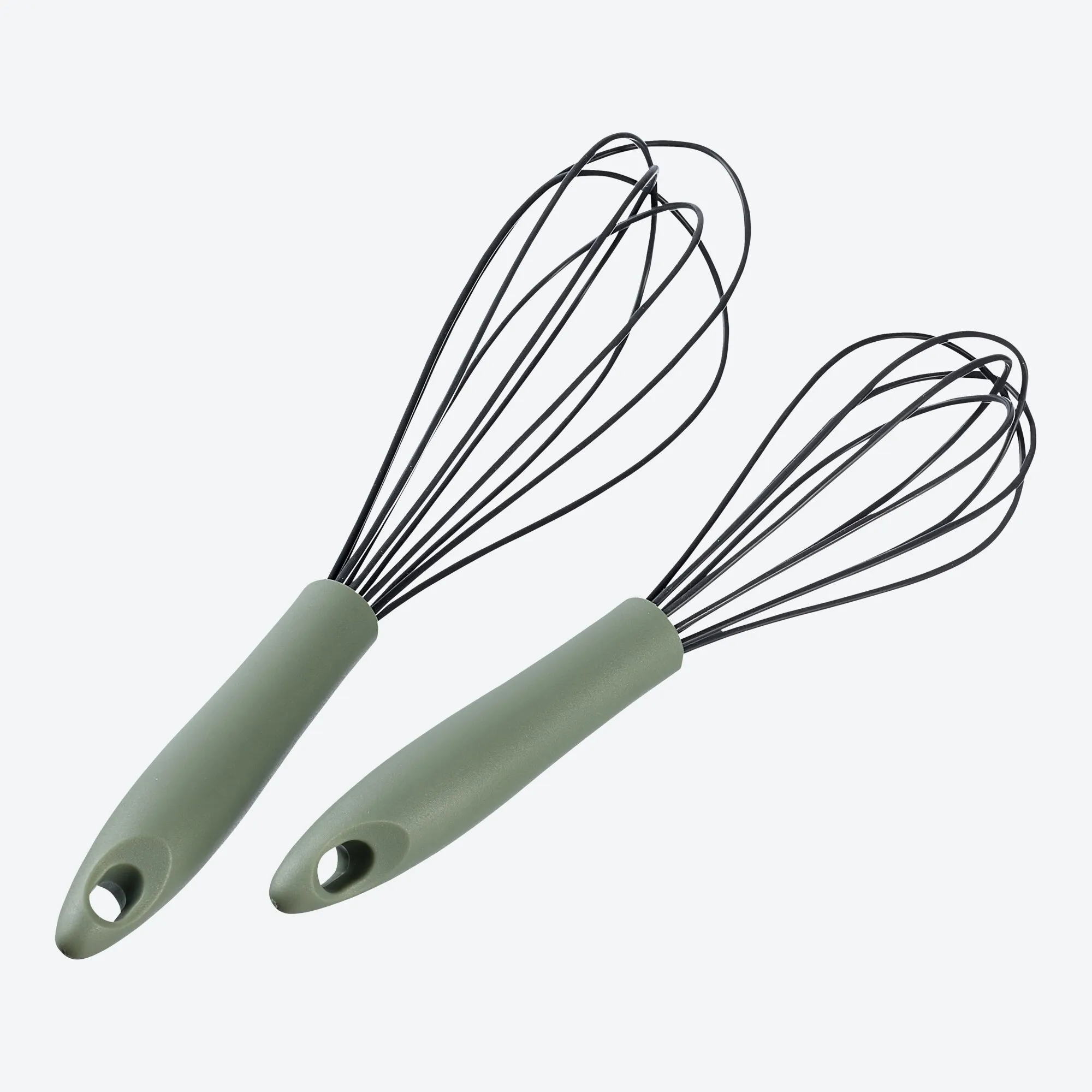 Silikon-Schneebesen, 2er-Set