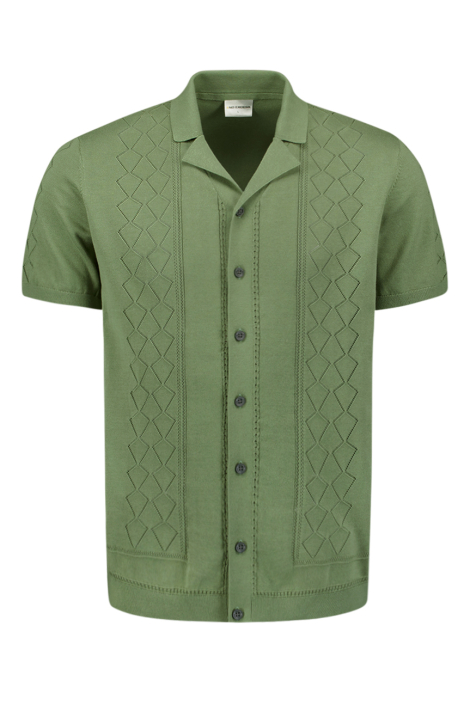 NO-EXCESS groene heren polo