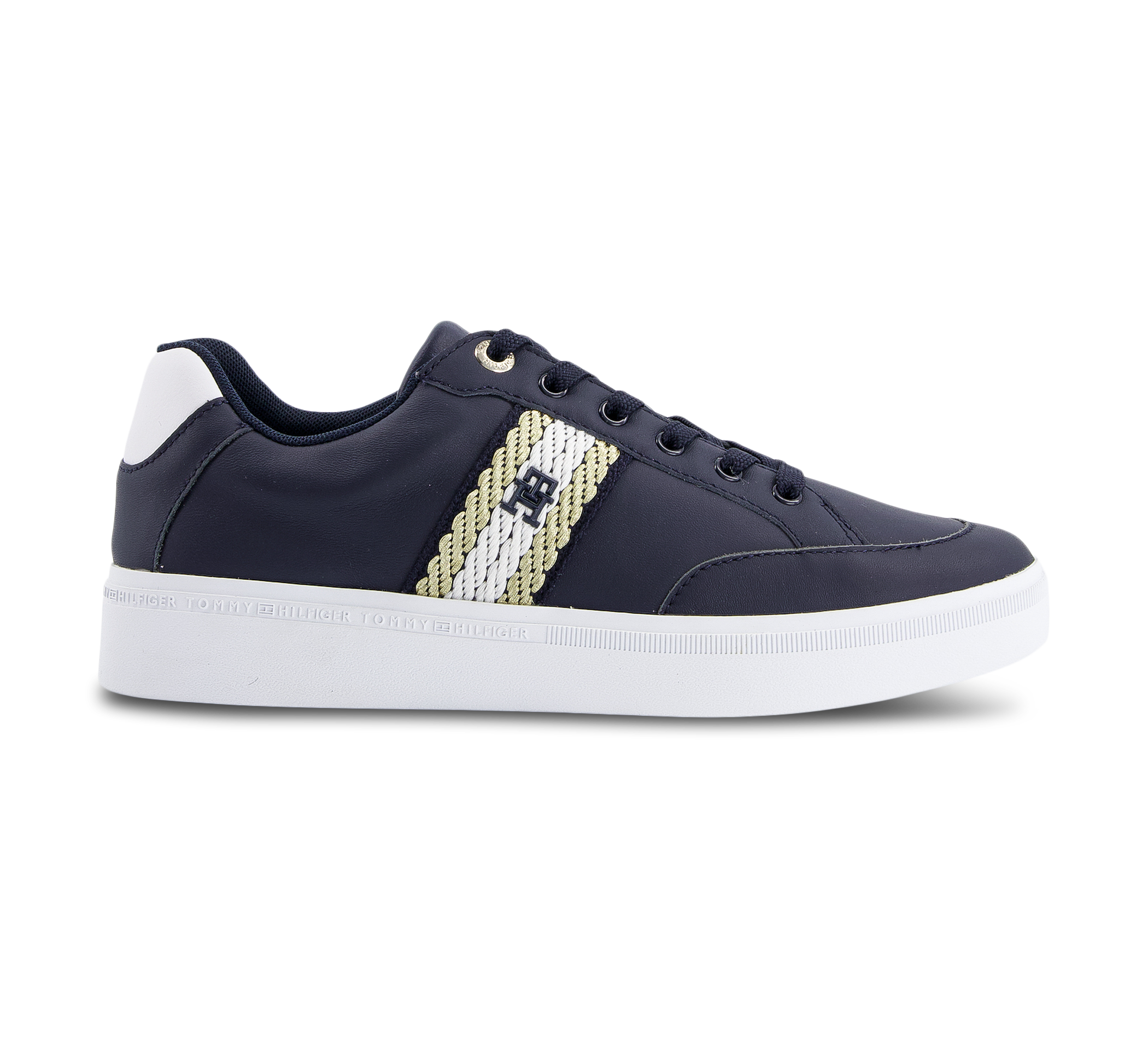 Tommy Hilfiger Court Sneaker With Webbing - Sneaker low