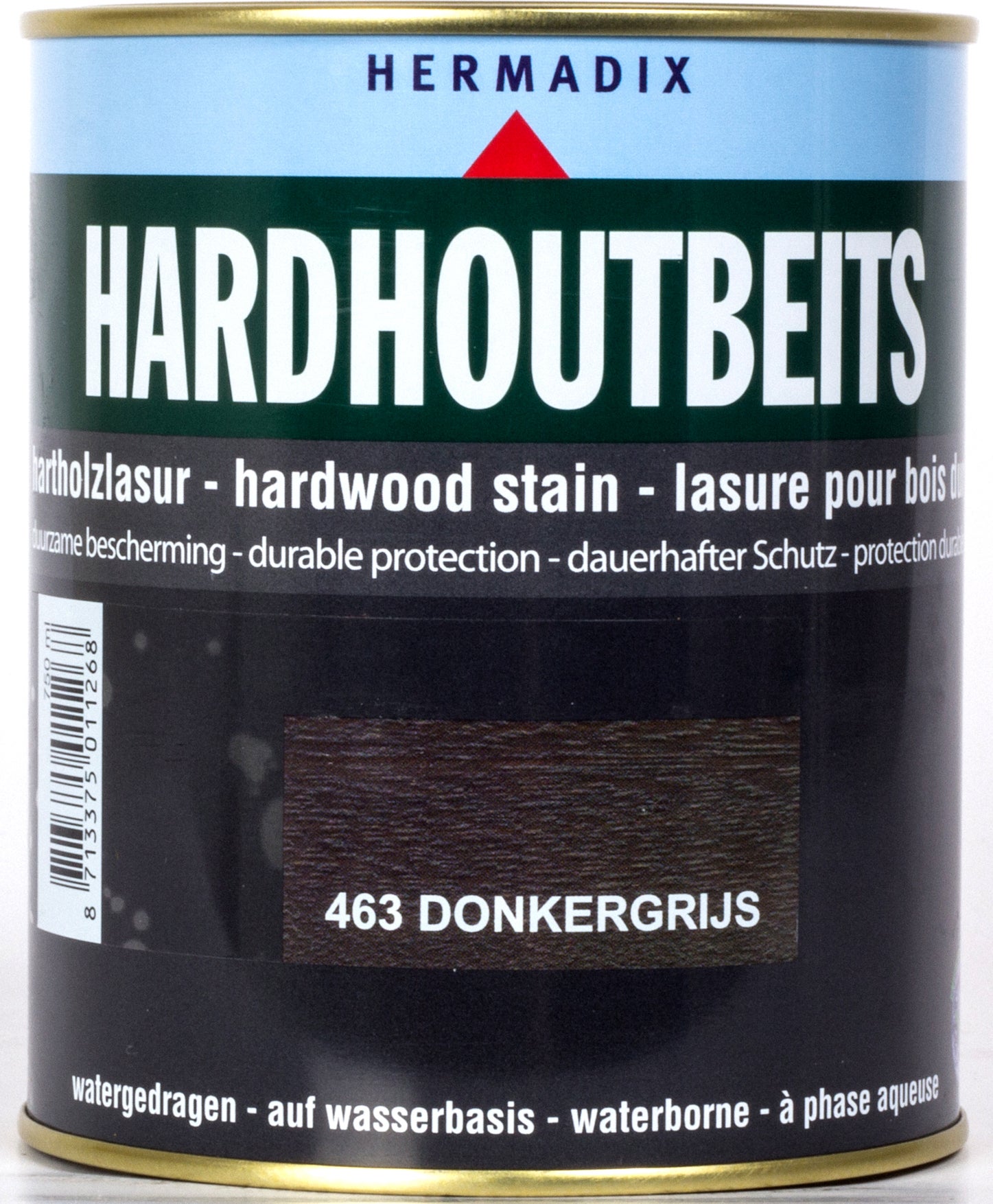 Hermadix Hardhoutbeits donkergrijs 750 ml