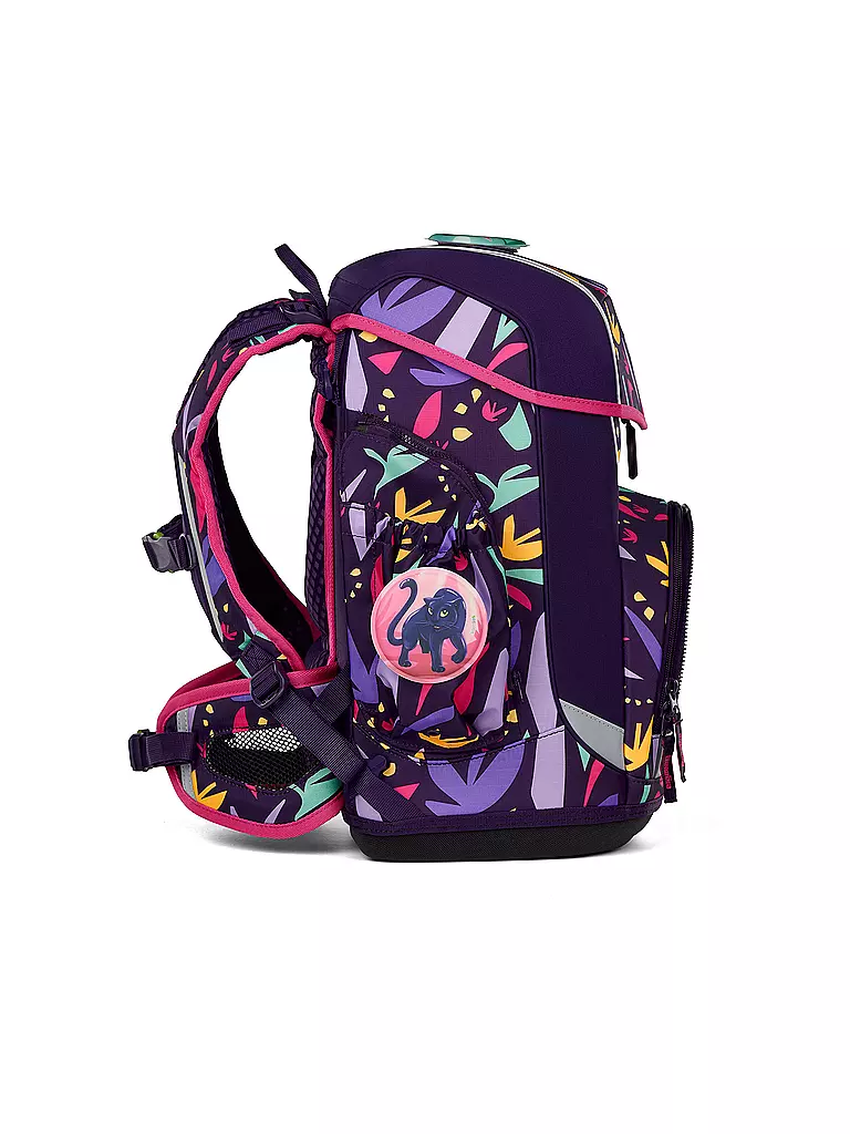 ERGOBAG Schultasche Set 5tlg CUBO LIGHT AmBärzonas  lila