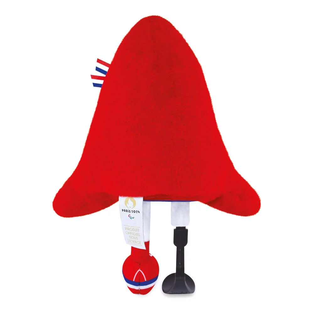 PELUCHE MASCOTTE LES  PHRYGES - JEUX PARALYMPIQUES PARIS 2024 - 28 CM
