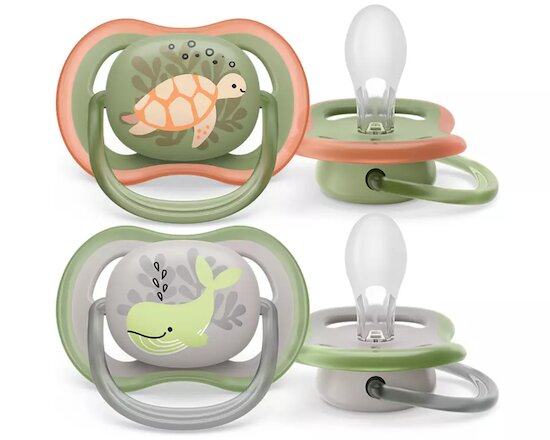 Lot de 2 sucettes Ultra Air Aléatoire   6 - 18 mois   de               Philips AVENT