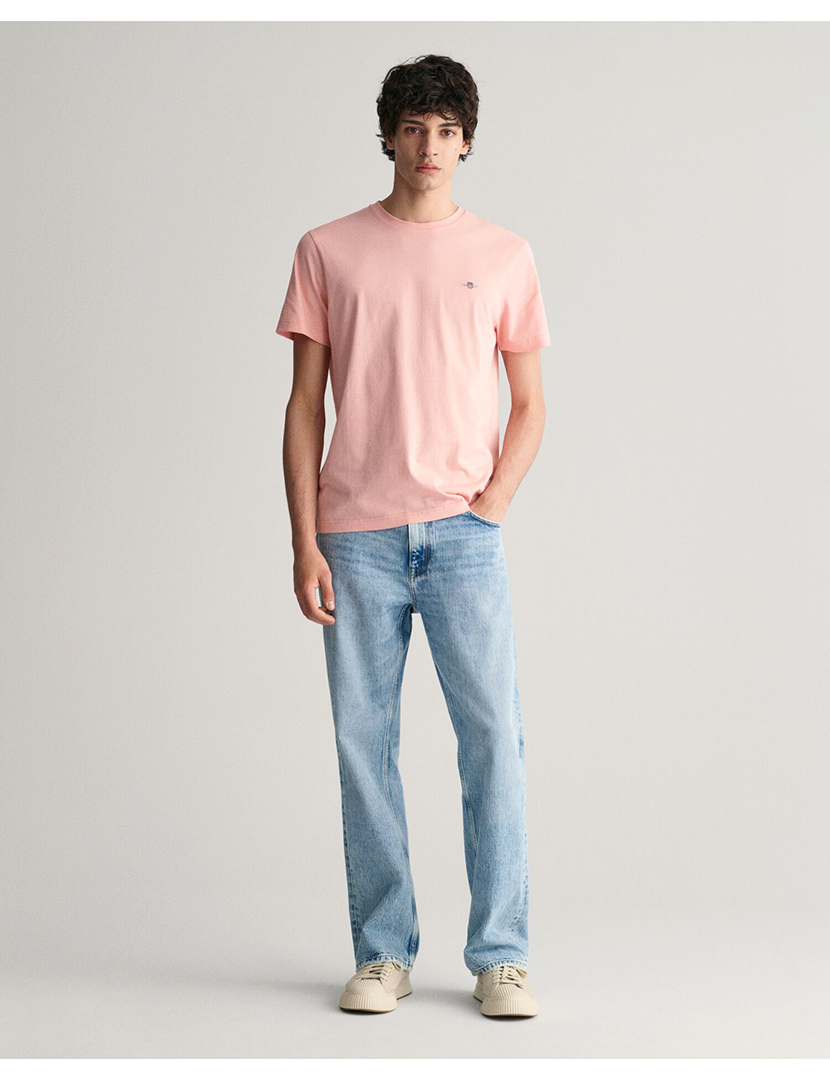 Pastel Pink Regular Fit T-Shirt