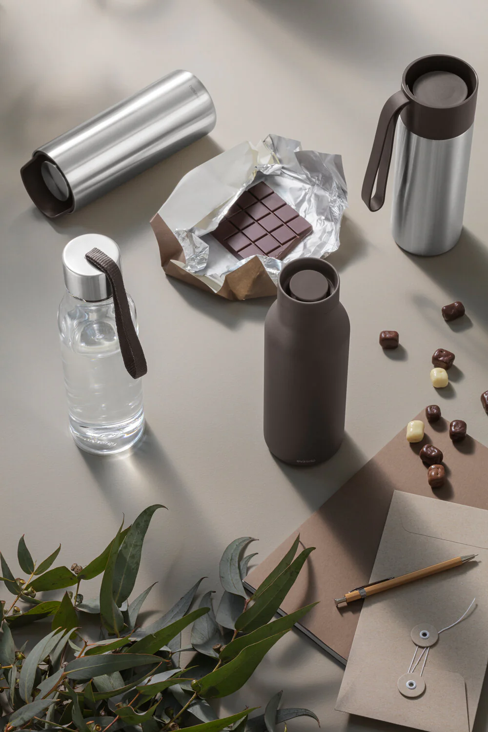 Eva Solo  To Go Cup termoflaske, Chocolate - 0,35l