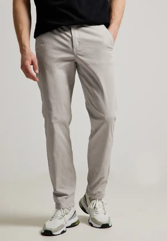 Regular Fit Chinohose - light sand beige