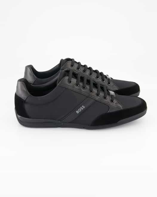 Boss Saturn Lowp Sneaker in Schwarz