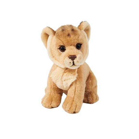 Peluche bébé félin 17 cm