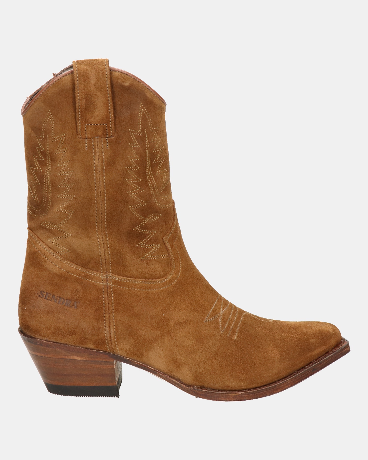 Sendra Lia Flex Cowboylaarzen  - cognac
