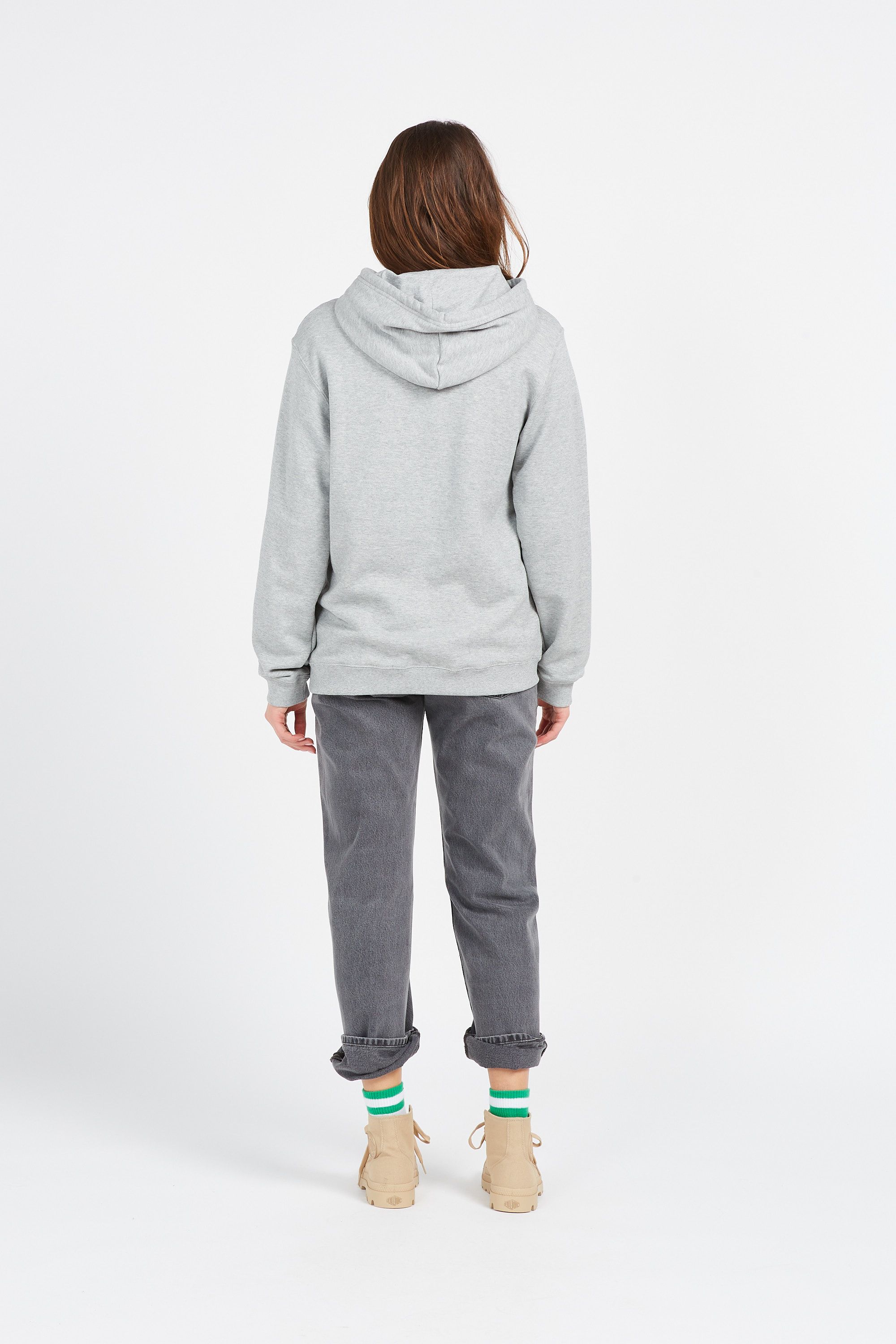 CONVERSE hoodie Converse Chuck Patch C Gris