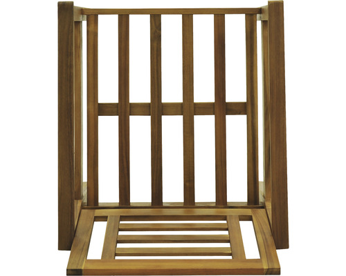 Alina Garden Place 4-zits houten tuinmeubelset bestaande uit: tafel, 2 stoelen, tweezitsbank, kussens
