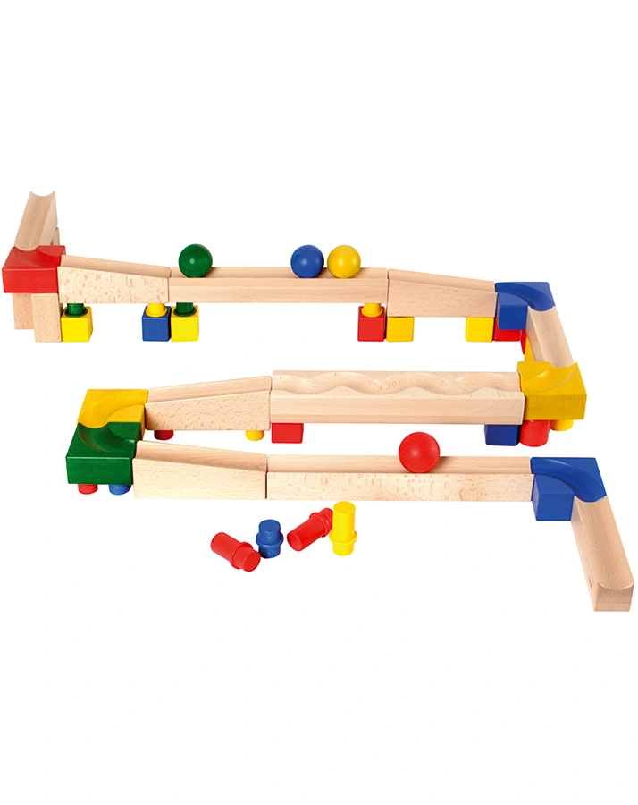 Kugelbahn CUBIO in bunt