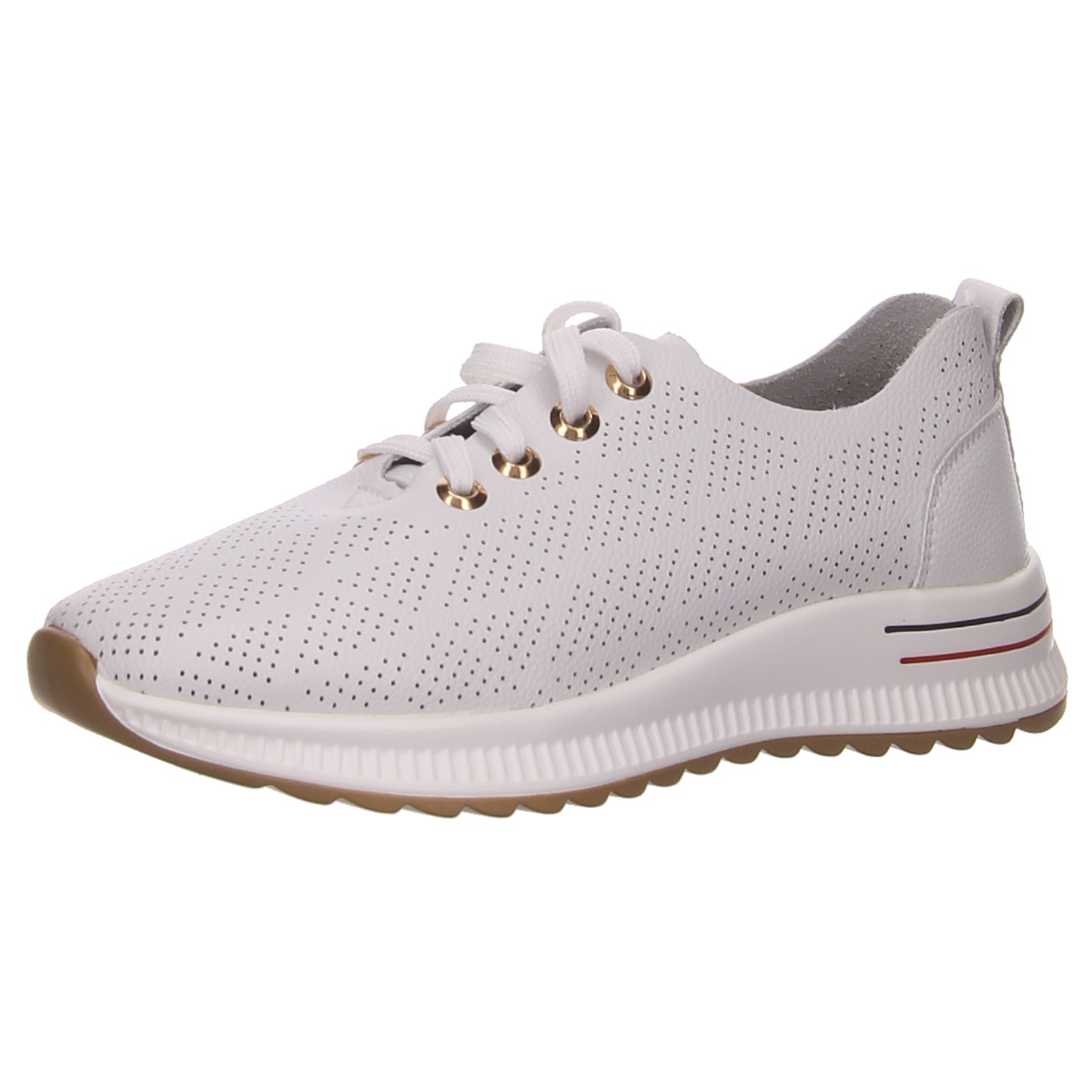 Artiker Halbschuh weiß weiss/weiss kombi