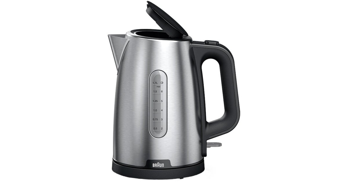 BraunPurShine Series 1 WK 1500 BK waterkoker  (Zwart, 1,7 l)