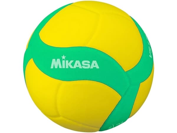 Mikasa VS160W gul-grøn volleyball str. 4
