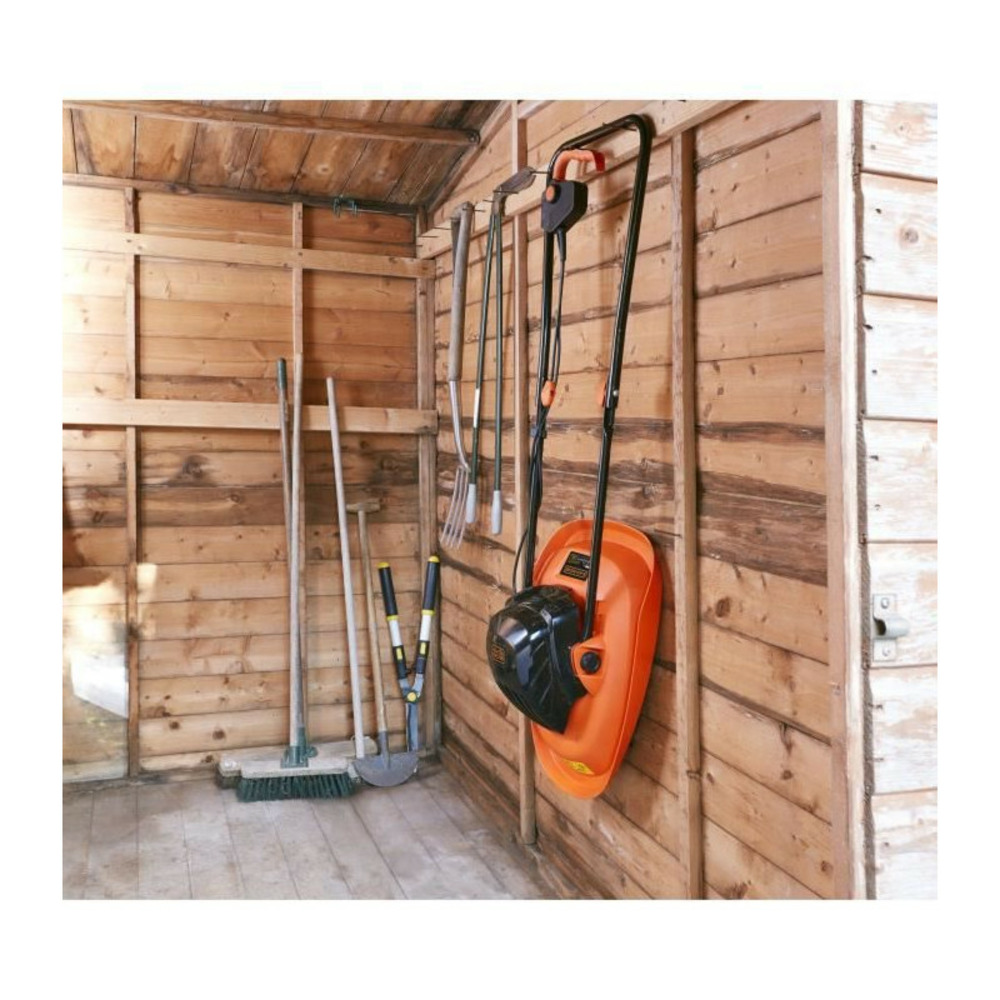 Tondeuse électrique sur coussin d'air black & decker bemwh551-qs - 1200 w - 30 cm - 6 lames