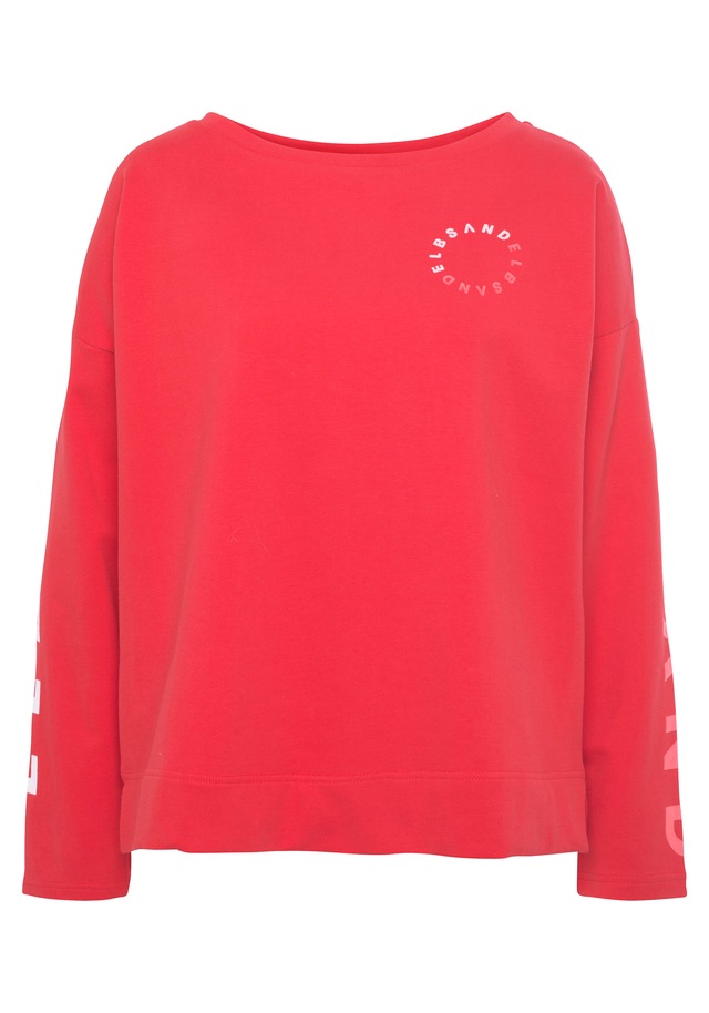 Elbsand Sweatshirt »Anvor«, mit Logoprints auf den Ärmeln, sportlich-casual