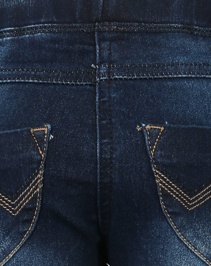 Jeggings POWER STRETCH Slim Fit in dark blue denim