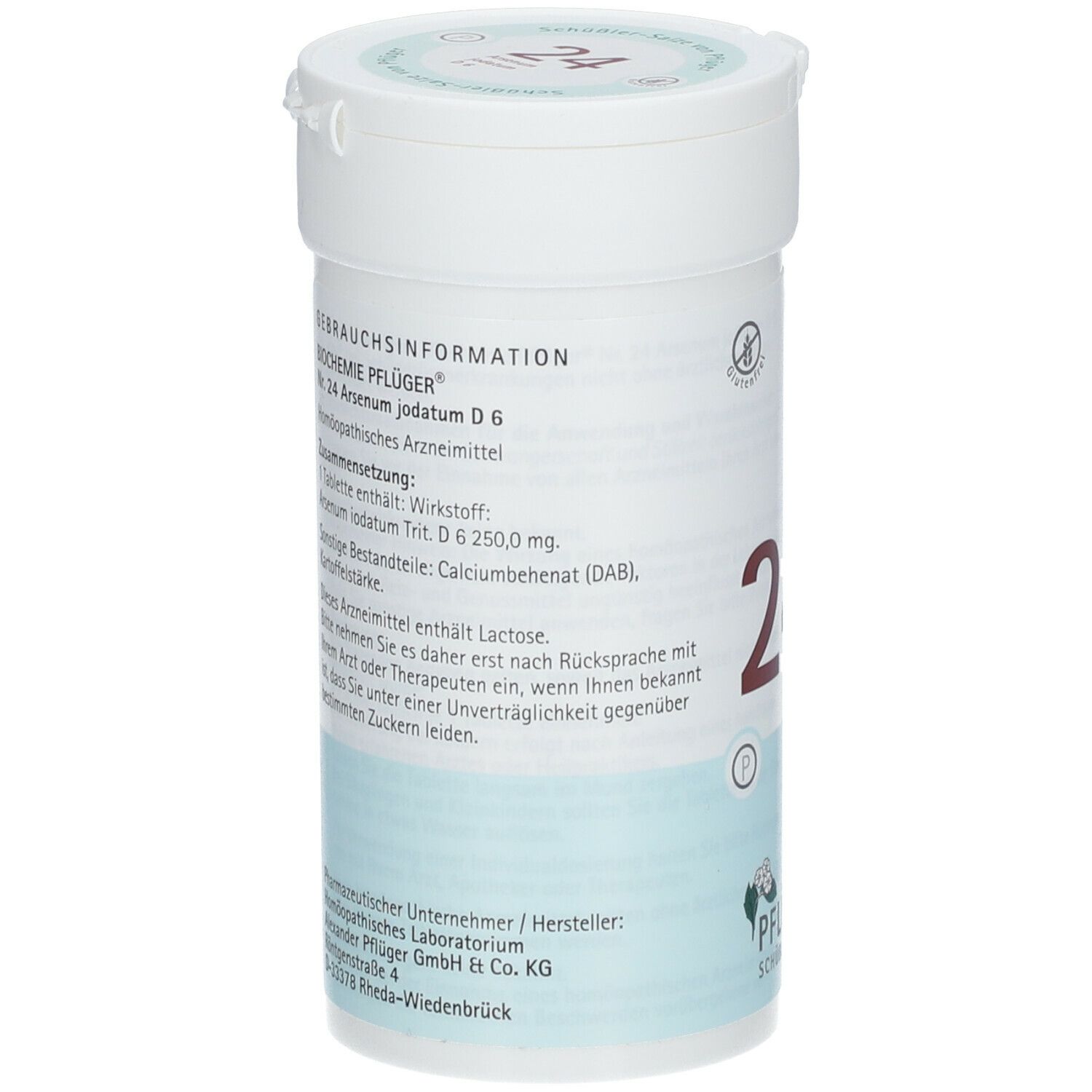 Biochemie Pflüger® Nr. 24 Arsenum jodatum D6 Tabletten