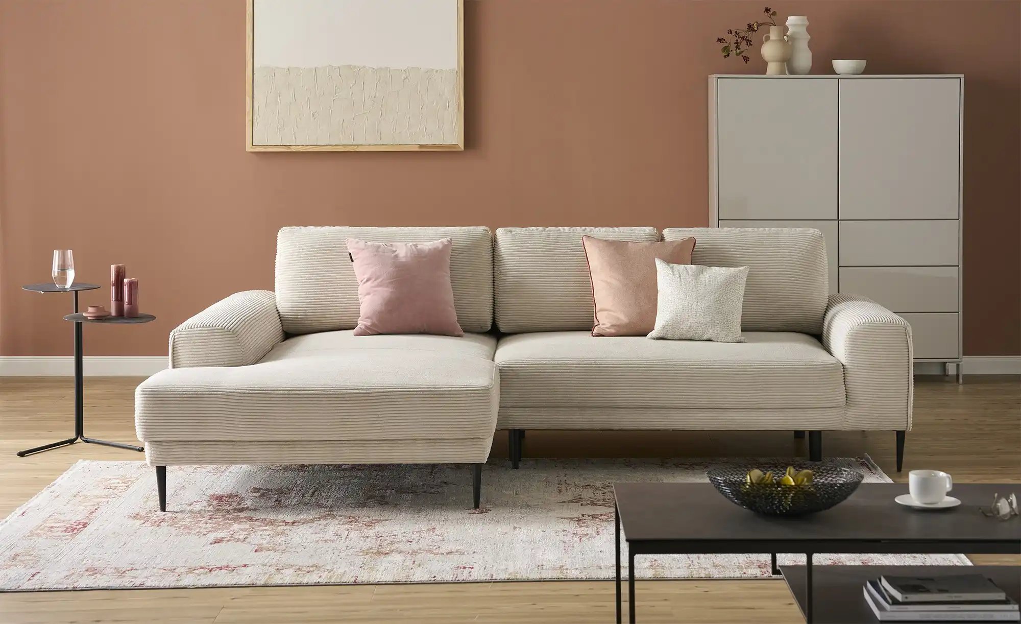 switch Ecksofa aus Cord Capitol