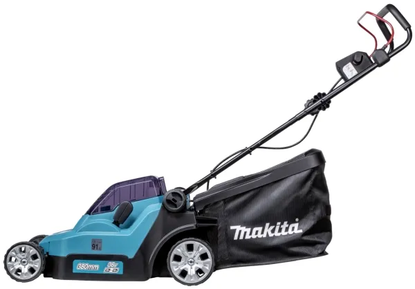 Makita DLM382 - Græsslåmaskine - ledningfri - 18 V - 2 batterier - 3700 opm - 38 cm - SOLO