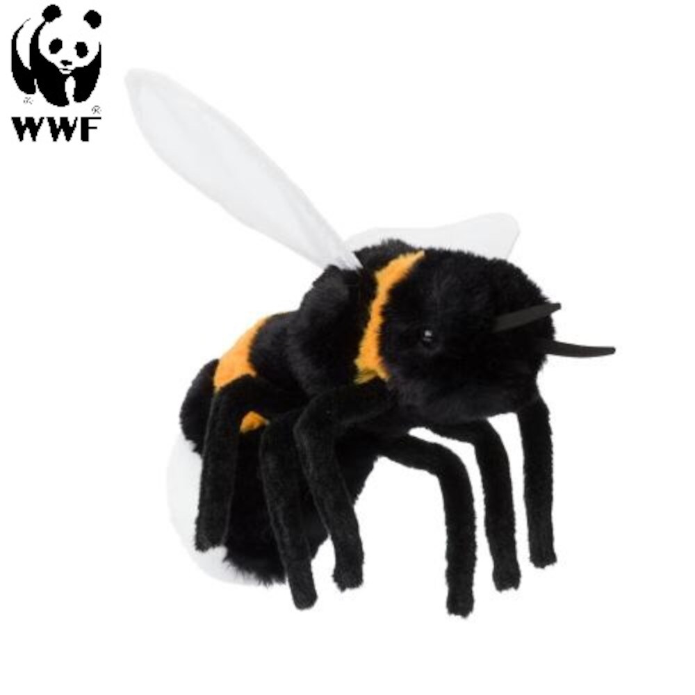 WWF Plüschtier Hummel (15cm) lebensecht Kuscheltier Stofftier Plüschfigur