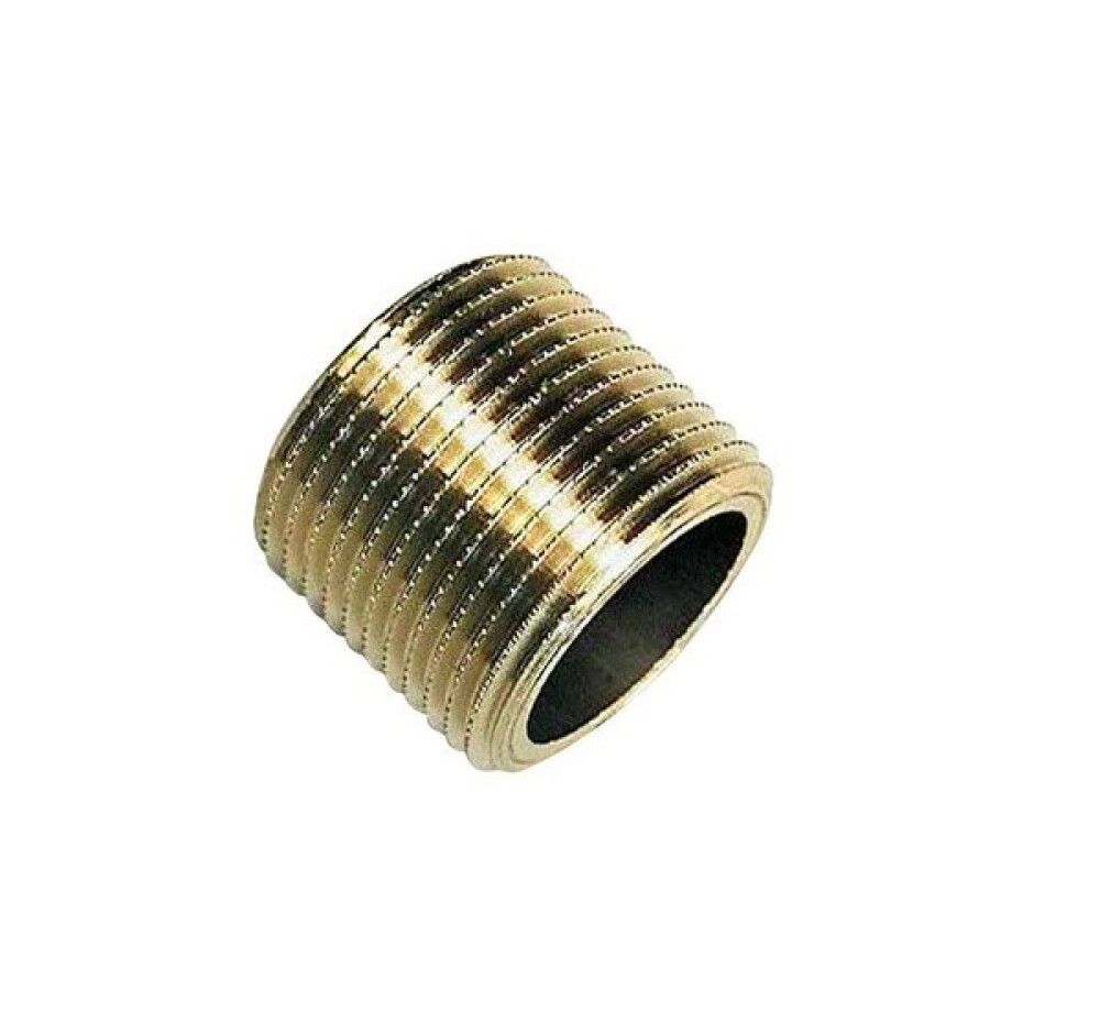 NIPPELRØR LANG NIPPEL/NIPPEL MESSING 3/4