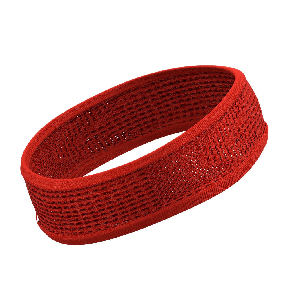 Compressport THIN ON/OFF - Bandeau red